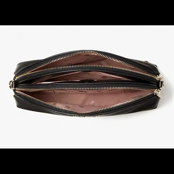Nwt Kate Spade Crossbody Double Zip Bag - Picture 2 of 3